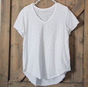 Wilt Cotton Relaxed Fit White Tee Size Large